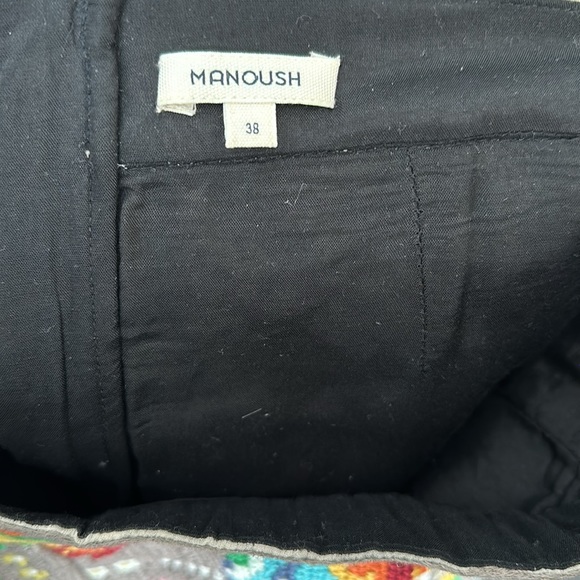 Manoush embroidered lined mini skirt. Purchased in Paris. - Picture 3 of 4